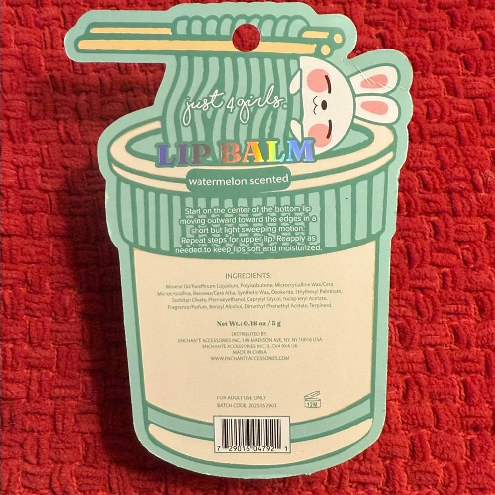 🍜🍉 You’re Soup - er Watermelon Scented Lip Balm 🍉🍜